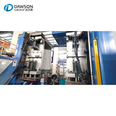 เครื่องทำถัง IBC อัตโนมัติแบบหัวฉีดสะสม เครื่องทำถัง IBC แบบเป่าขึ้นรูป พร้อมกำลังไฟความร้อนสกรู 88kw