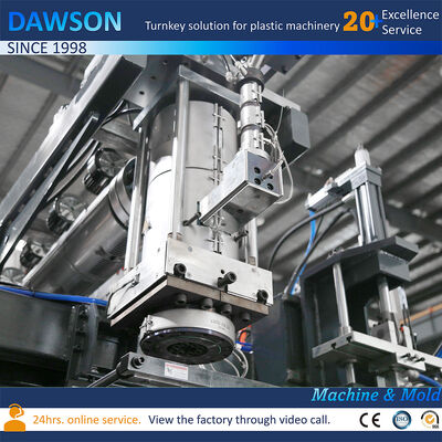 138kw เครื่องปรับความร้อนสกรู 5L 10L Jerry Can HDPE Blow Molding Double Station Extrusion Blow Molding Machine เครื่องปรับความร้อนสกรู เครื่องปรับความร้อนสกรู เครื่องปรับความร้อนสกรู