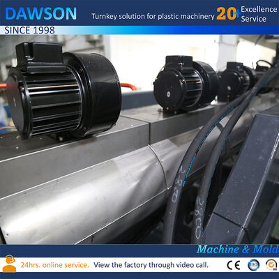 138kw เครื่องปรับความร้อนสกรู 5L 10L Jerry Can HDPE Blow Molding Double Station Extrusion Blow Molding Machine เครื่องปรับความร้อนสกรู เครื่องปรับความร้อนสกรู เครื่องปรับความร้อนสกรู