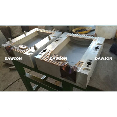 พลังการทําความร้อนสกรู 6kw เครื่องพัดลม extrusion สําหรับ HDPE PP เครื่องพัดลม Jerry Can กล่องนม น้ํามันย่อย 5L การใช้งานอากาศ 0.6