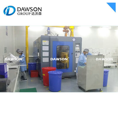 พลังการทําความร้อนสกรู 6kw เครื่องพัดลม extrusion สําหรับ HDPE PP เครื่องพัดลม Jerry Can กล่องนม น้ํามันย่อย 5L การใช้งานอากาศ 0.6
