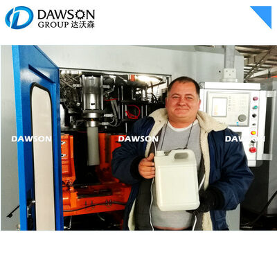 เครื่องเป่าขวด HDPE อัตโนมัติเต็มรูปแบบสำหรับสถานีเดียว ขนาด 1L 2L 5L แกลลอน ข้อมูลจำเพาะ 4.2 2.0 2.7