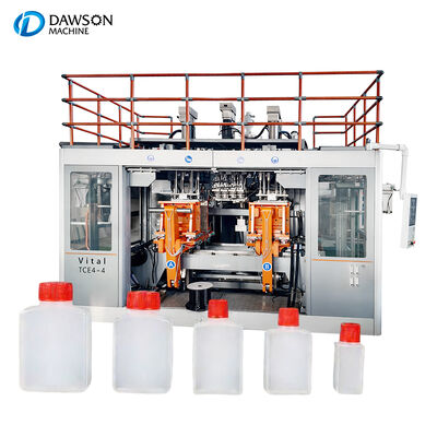 1L-3L Capacity Automatic Double Station Extrusion Blow Molding Machine for Household Seasoning Bottles