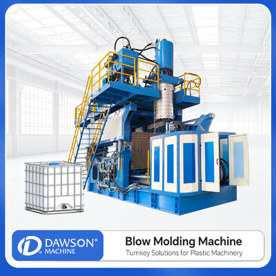เครื่องเป่ารีดขึ้นรูปพลาสติกความจุ 1000 ลิตร พร้อมหัวสะสมแรงดันสำหรับการผลิตถัง IBC ประสิทธิภาพสูง